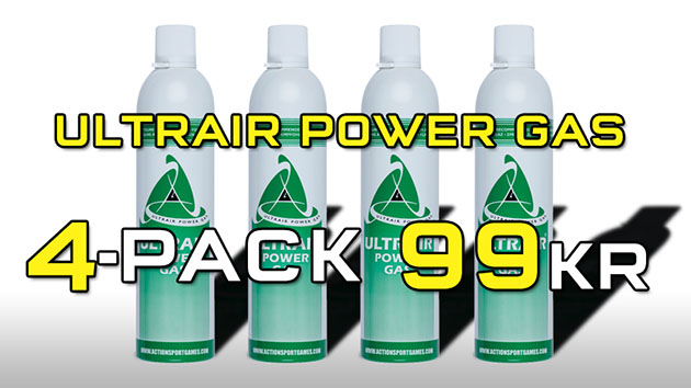 AirStrike: 4-pack Ultrair Power Gas 570ml