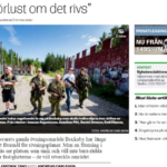 Reportage i Borås Tidning med Reloaded Airsoft/Svenska Airsoftförbundet ek. för. om Bockaby
