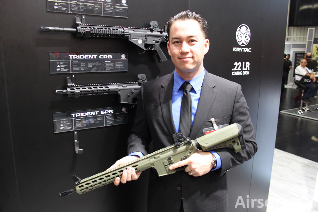 Tim från KRISS USA / Krytac Division. (Känd från Airsoft GI).