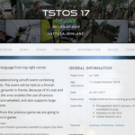 Storspelet TSTOS 17 -The Code 20-23 juli i Finland