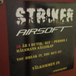 Striker Airsoft stänger sin fysiska butik i Stockholm