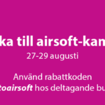 ”Tillbaka till airsoft”-kampanj 27-29 augusti